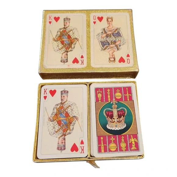 Vintage Piatnik Kingsbridge Coronation Playing Cards Austira - Picture 3 of 4